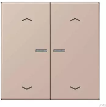 Jung LC 102 KO5P Wippe mit Lichtleiter, ombre brulee claire (LC102KO5P240)