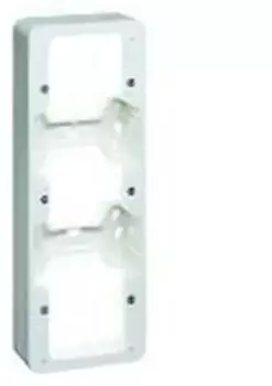 Peha Aufputz-Geh&auml;use 3-fach, cremewei&szlig; (D 80.693 W)