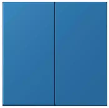 Jung Wippe 2-fach Duroplast lackiert Bleu C&eacute;rul&eacute;en 31 (LC995211)