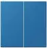 Jung Wippe 2-fach Duroplast lackiert Bleu Céruléen 31 (LC995211)