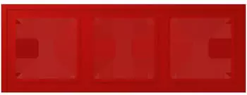 Jung Rahmen 3-fach Rouge Vermillon (LCZ983BF227)