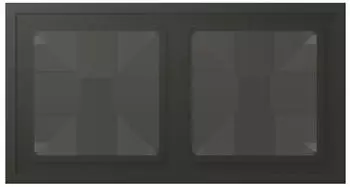 Jung LCZ 982 BF 259 Rahmen 2-fach ombre naturelle (LCZ982BF259)