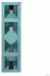 Jung LC984213 Rahmen 4-fach LS 990 Duroplast lackiert Céruléen Moyen (LC984213)