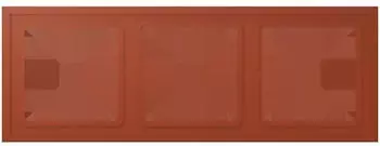 Jung Rahmen 3-fach locre rouge (LCZ983BF232)