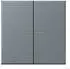 Jung LC102KO5251 Wippe mit Lichtleiter für KNX Taster 2-fach (LC102KO5251)