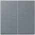 Jung LC102KO5251 Wippe mit Lichtleiter für KNX Taster 2-fach (LC102KO5251)