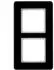 Berker Q.7 Abdeckrahmen 2-fach Glas schwarz (10126076)
