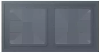 Jung LCZ 982 BF262 Rahmen 2-fach Gris Fonc&eacute; (LCZ982BF262)
