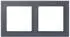 Jung LCZ 982 BF262 Rahmen 2-fach Gris Foncé (LCZ982BF262)