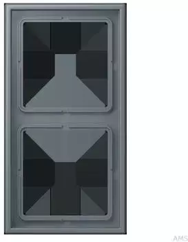 Jung Rahmen 2-fach Les Couleurs&reg; Le Corbusier Gris 59 Duroplast lackiert (LC982251)