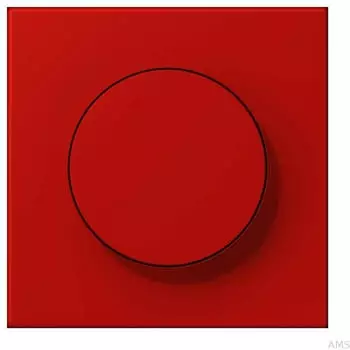 Jung Abdeckung mit Drehknopf Rouge Vermillon 31 Les Couleurs Le Corbusier (LC1740227)
