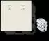 Jung LS CU KO5 M 230 Hotelabdeckung mit LED-Einheit 230V (LSCUKO5M230)
