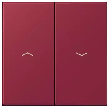 Jung Wippe 2-fach mit Pfeilsymbolen Les Couleurs Le Corbusier LC432 Duroplast lackiert (LC995P255)