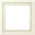 Jung LC Z981 Rahmen 1-fach Blanc Ivoire (LCZ981BF245)