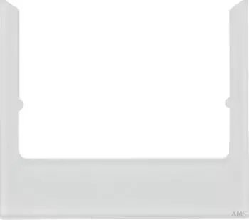 Berker Designrahmen ELCOM.TOUCH Audio, eckig, Glas alu (13196414)