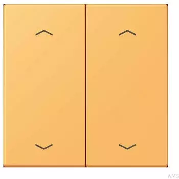 Jung Wippe mit Pfeilsymbolen f&uuml;r KNX Taster 2, ocre jaune clair (LC102P254)