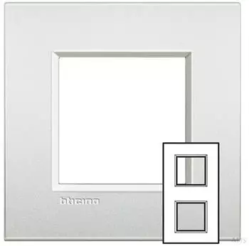 Legrand Air Europe Rahmen 2-fach Pearl (LNE4802M2PR)
