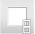 Legrand Air Europe Rahmen 2-fach Pearl (LNE4802M2PR)