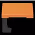 Jung LC 990 BFKL Klappdeckel mit Stellfeder, orange clair (LC990BFKL225)
