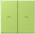 Jung Wippe 2-fach mit Pfeilsymbolen LC320 Vert Clair (LC995P221)