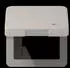 Jung CD 590 KL USB PT Klappdeckel mit Zentralplatte, Symbol Charger, Aluminium eloxiert (CD590KLUSBPT)