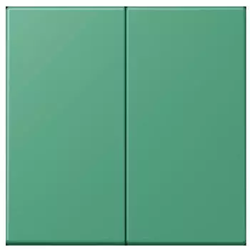 Jung Wippe 2-fach Les Couleurs Le Corbusier Vert 59, Duroplast lackiert (LC995250)