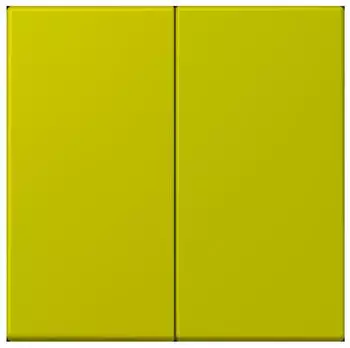 Jung Wippe 2-fach Duroplast lackiert, Vert Olive Vif (LC995249)