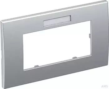 OBO Bettermann AR45-BF2 AL Abdeckrahmen Modul 45, 2-fach 84x140mm, Aluminium (6119356)
