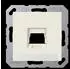 Jung Abdeckung (gerastet) Modular-Jack-Steckbuchsen 1-fach (A1569-15NAWE)