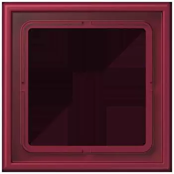 Jung LS 990 Les Couleurs&reg; Rahmen 1-fach Le Rubis, Duroplast lackiert (LC981255)