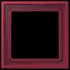 Jung LS 990 Les Couleurs® Rahmen 1-fach Le Rubis, Duroplast lackiert (LC981255)