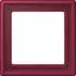 Jung LS 990 Les Couleurs® Rahmen 1-fach Le Rubis, Duroplast lackiert (LC981255)