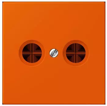 Jung Abdeckung f&uuml;r Antennendose Orange Vif (LC990TV260)