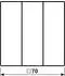 Jung Wippe 3-fach Schalter (LC993BF233)