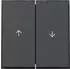Gira TX_44 Wippe 2-fach mit Pfeilsymbolen IP44 Anthrazit (329467)