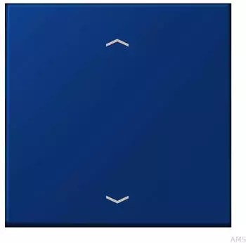Jung Wippe mit Pfeilsymbolen f&uuml;r KNX Taster, Bleu Outremer Fonc&eacute; (LC101P261)