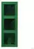 Jung Rahmen 3-fach LS 990 Duroplast lackiert Vert Foncé (LC983219)
