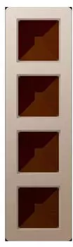 Jung A flow Abdeckrahmen 4-fach Champagner (AF584BFCH)