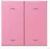 Jung Wippe mit Pfeilsymbolen für KNX Taster 2, lebhaft-rosa (LC102P246)
