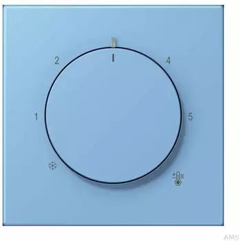 Jung LC 1749 Abdeckung f&uuml;r Thermostat Bleu C&eacute;rul&eacute;en 59 Les Couleurs&reg; Le Corbusier (LC1749BF256)