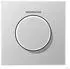 Jung Abdeckung KNX-Drehsensor Serie LS Aluminium (AL1940KO5)