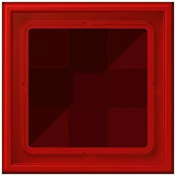 Jung LS 990 Les Couleurs&reg; Rahmen 1-fach Rouge Vermillon 31 (LC981227)