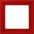 Jung LS 990 Les Couleurs® Rahmen 1-fach Rouge Vermillon 31 (LC981227)