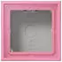 Jung LC581A246 Aufputz-Kappe 1-fach Duroplast lackiert, rose vif (LC581A246)
