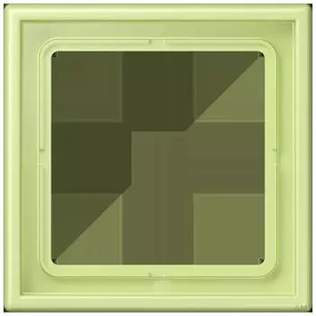 Jung Rahmen 1-fach Vert Jaune Clair Les Couleurs Le Corbusier (LC981222)