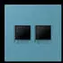 Jung LC1969-2WE212 Abdeckung (gerastet) 2-fach Modular-Jack CAT6A (LC1969-2WE212)