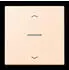 Jung LC 101 KO5P Wippe mit Lichtleiter und Pfeilsymbolen, rose pale (LC101KO5P228)