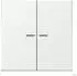 Jung LC102KO5210 Wippe mit Lichtleiter für KNX Taster 2-fach (LC102KO5210)