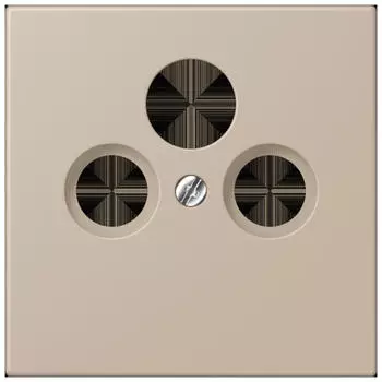 Jung LC990SAT243 Abdeckung f&uuml;r Sat/BK-Dose 1-fach, Thermoplast lackiert (LC990SAT243)