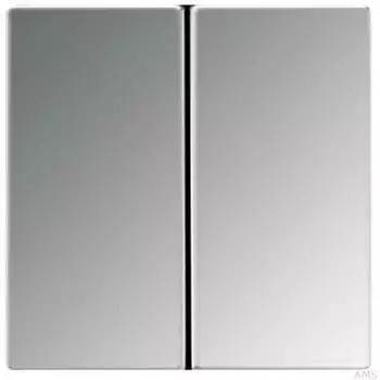 Jung Wippe 2-fach Metall verchromt glanzchrom Serie LS (GCR2995)